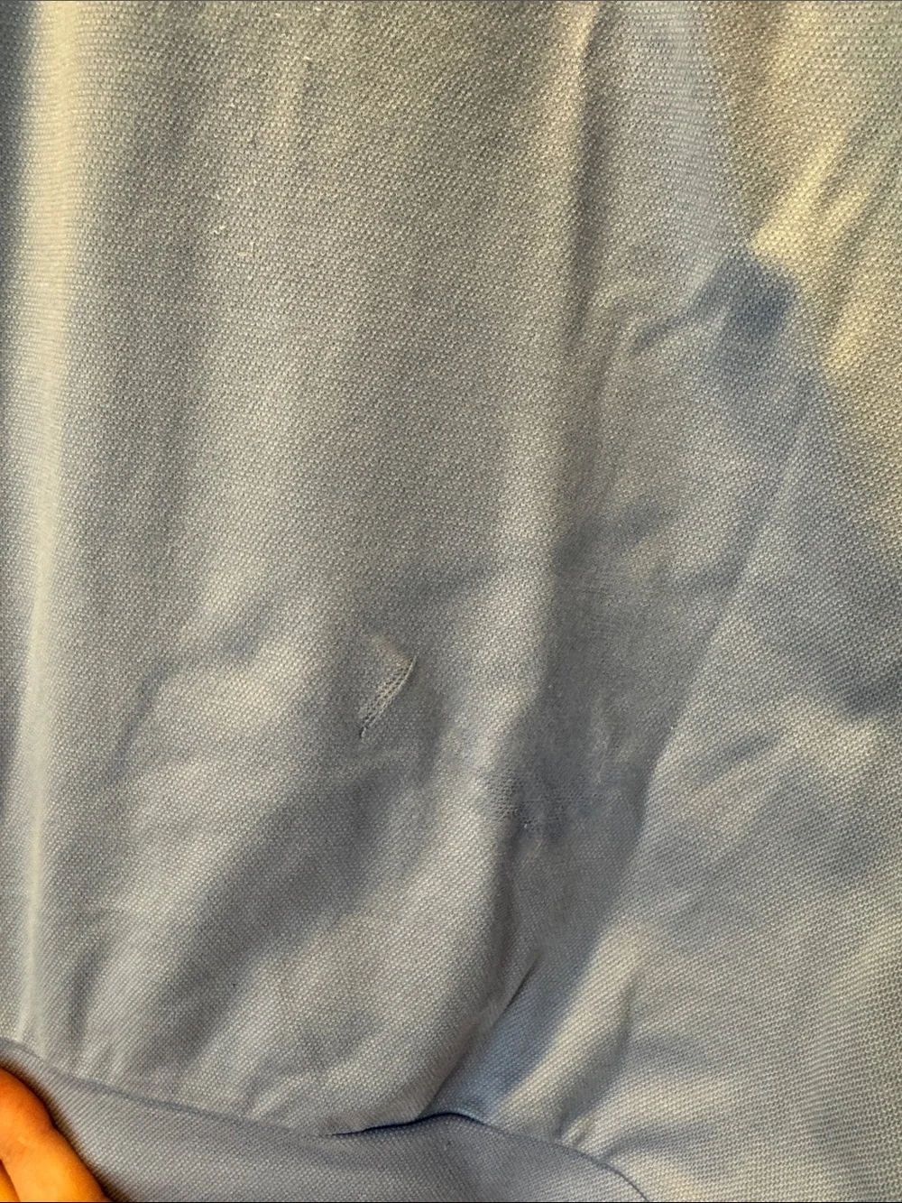 Masters: Light Blue Men’s Quarter-Zip Sweater